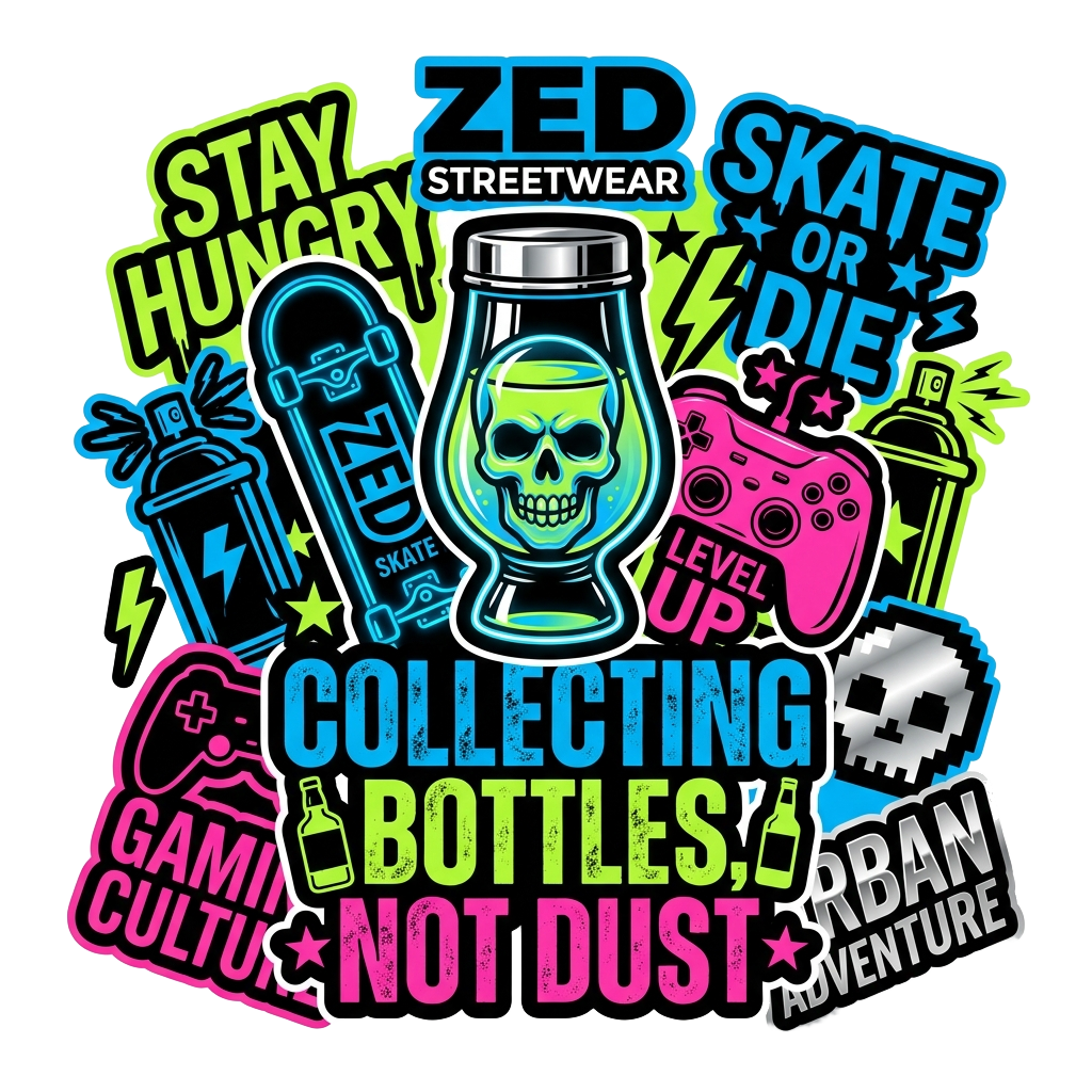COLLECTING BOTTLES, NOT DUST