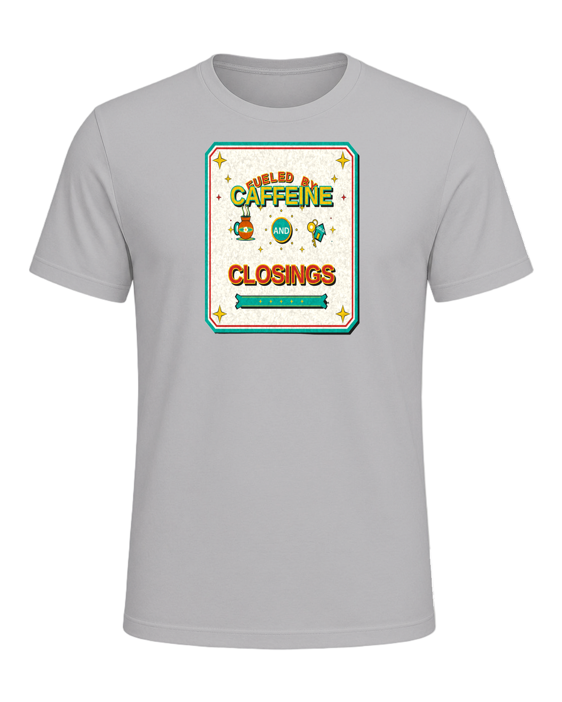 FUELED BY CAFFEINE AND CLOSINGS — Athletic Heather