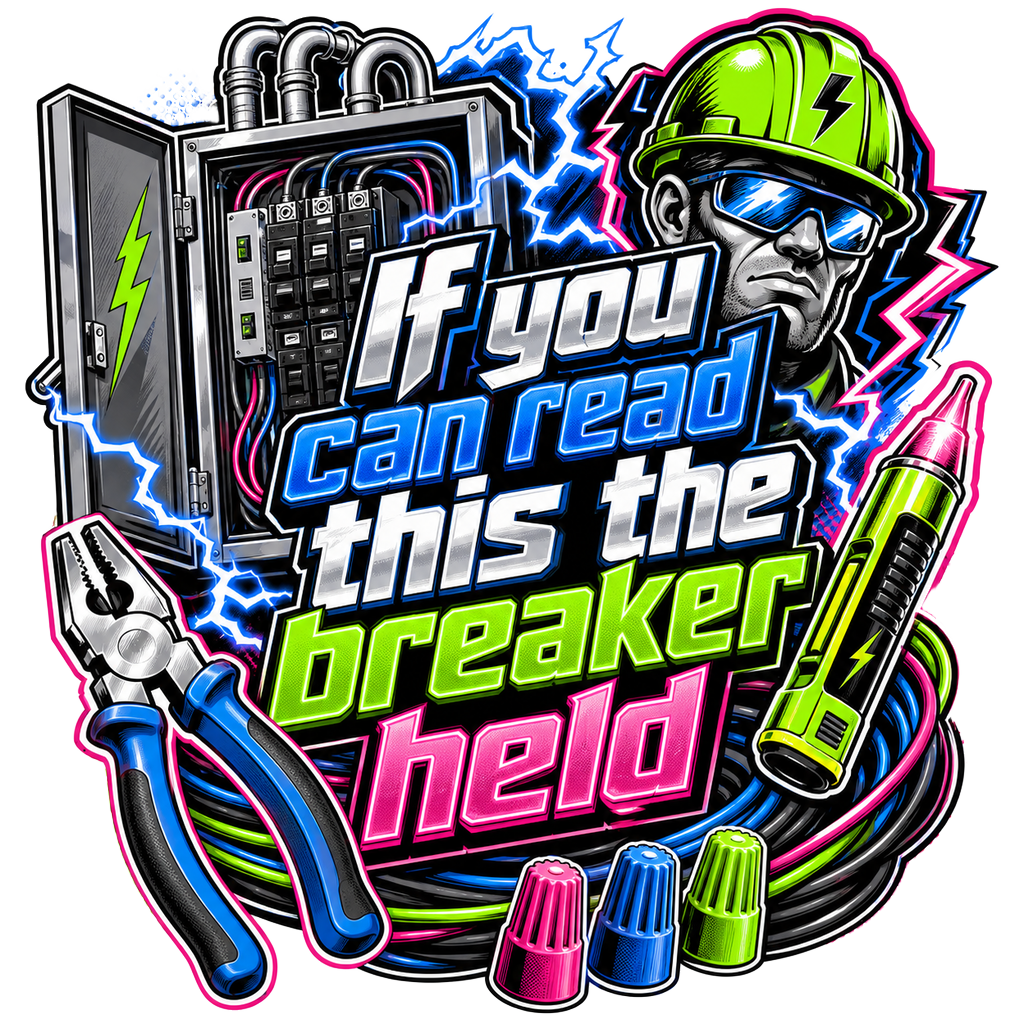 If you can read this the breaker held