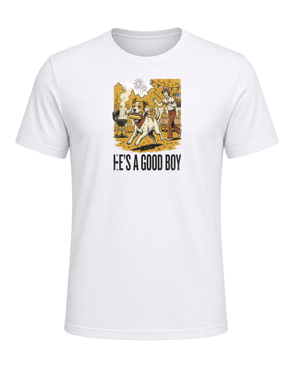 HE'S A GOOD BOY — White