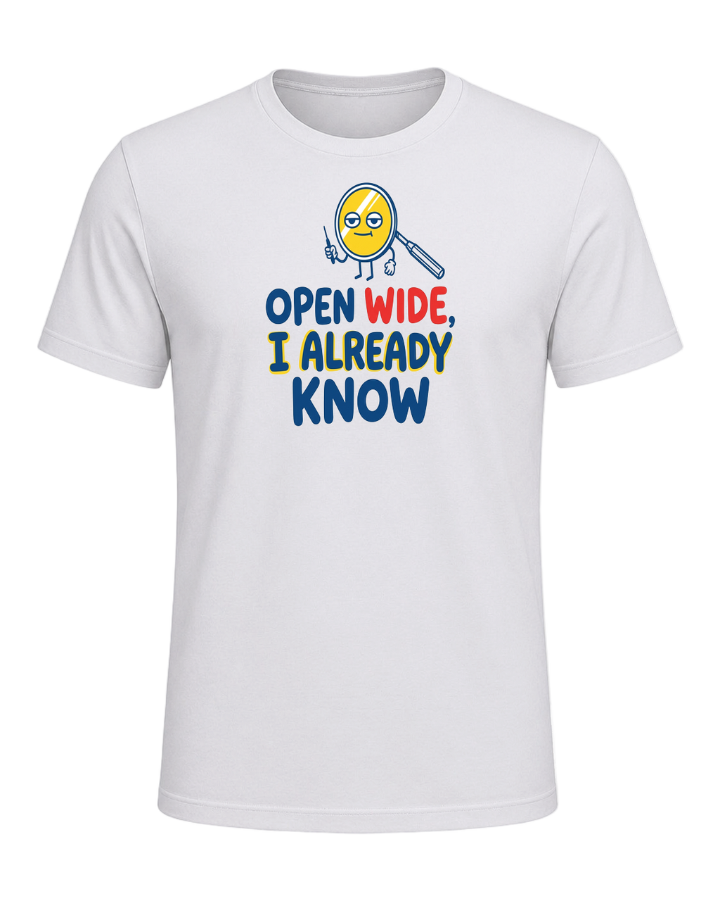 Open wide, I already know — Ash