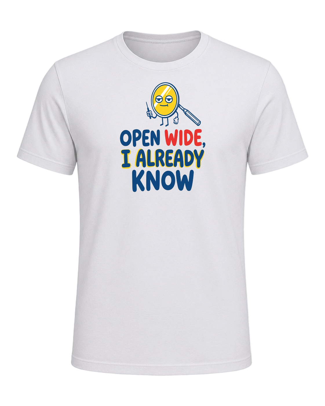 Open wide, I already know — Ash