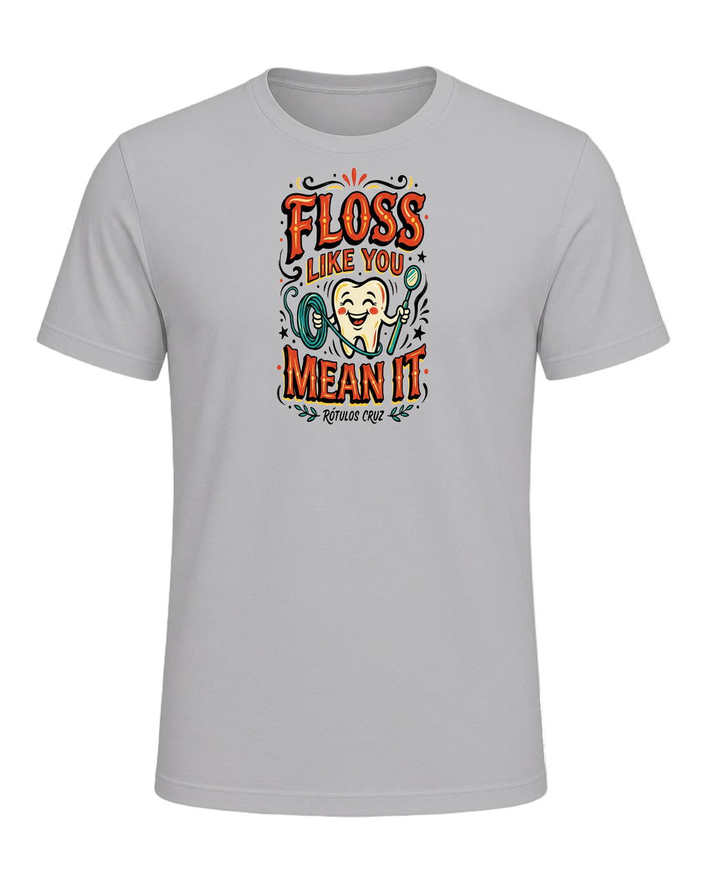 Floss like you mean it — Athletic Heather