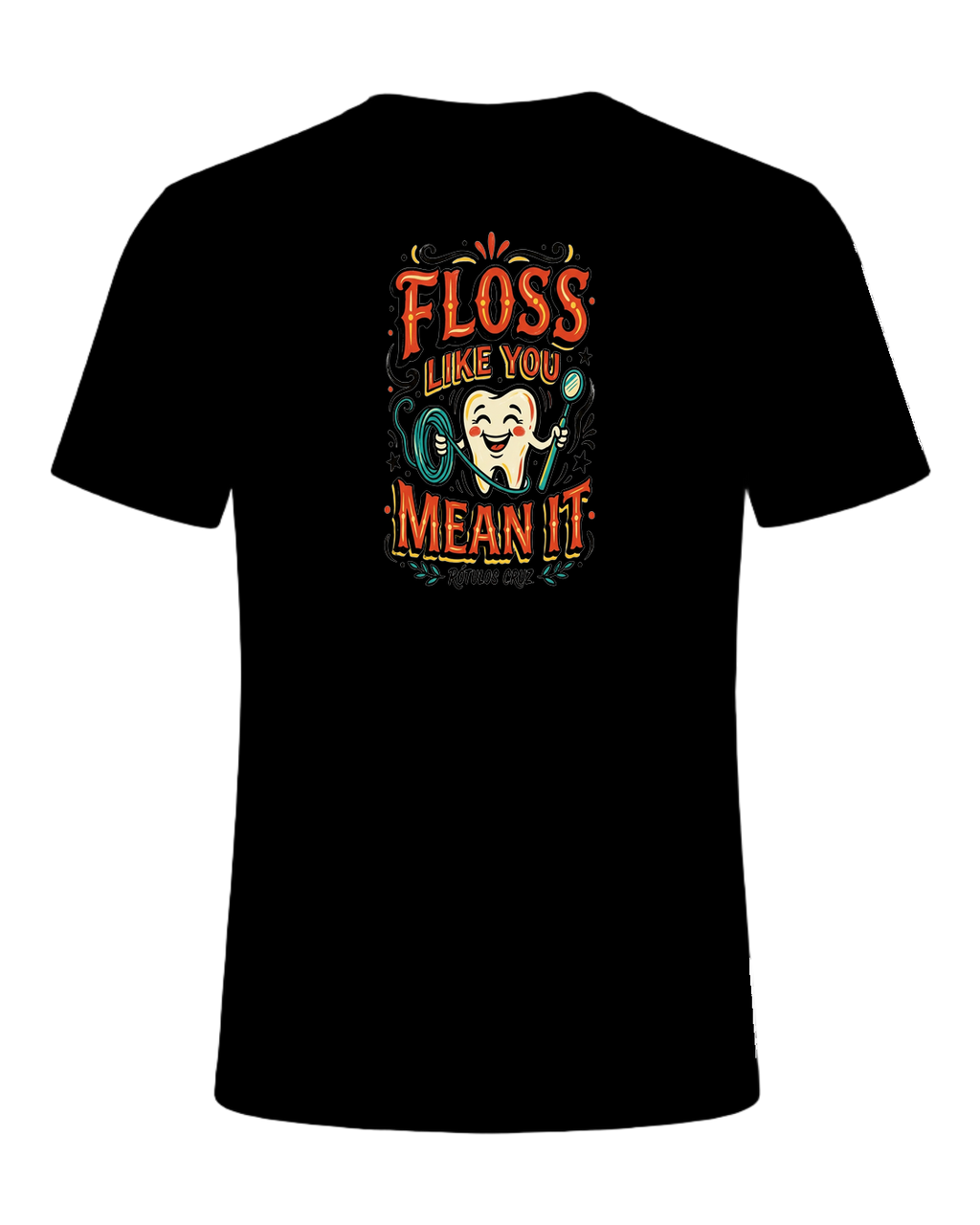 Floss like you mean it — Black