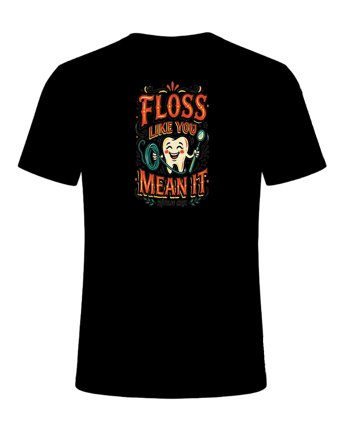 Floss like you mean it — Black