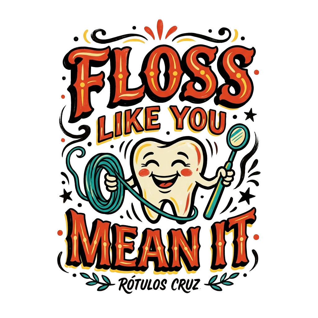 Floss like you mean it