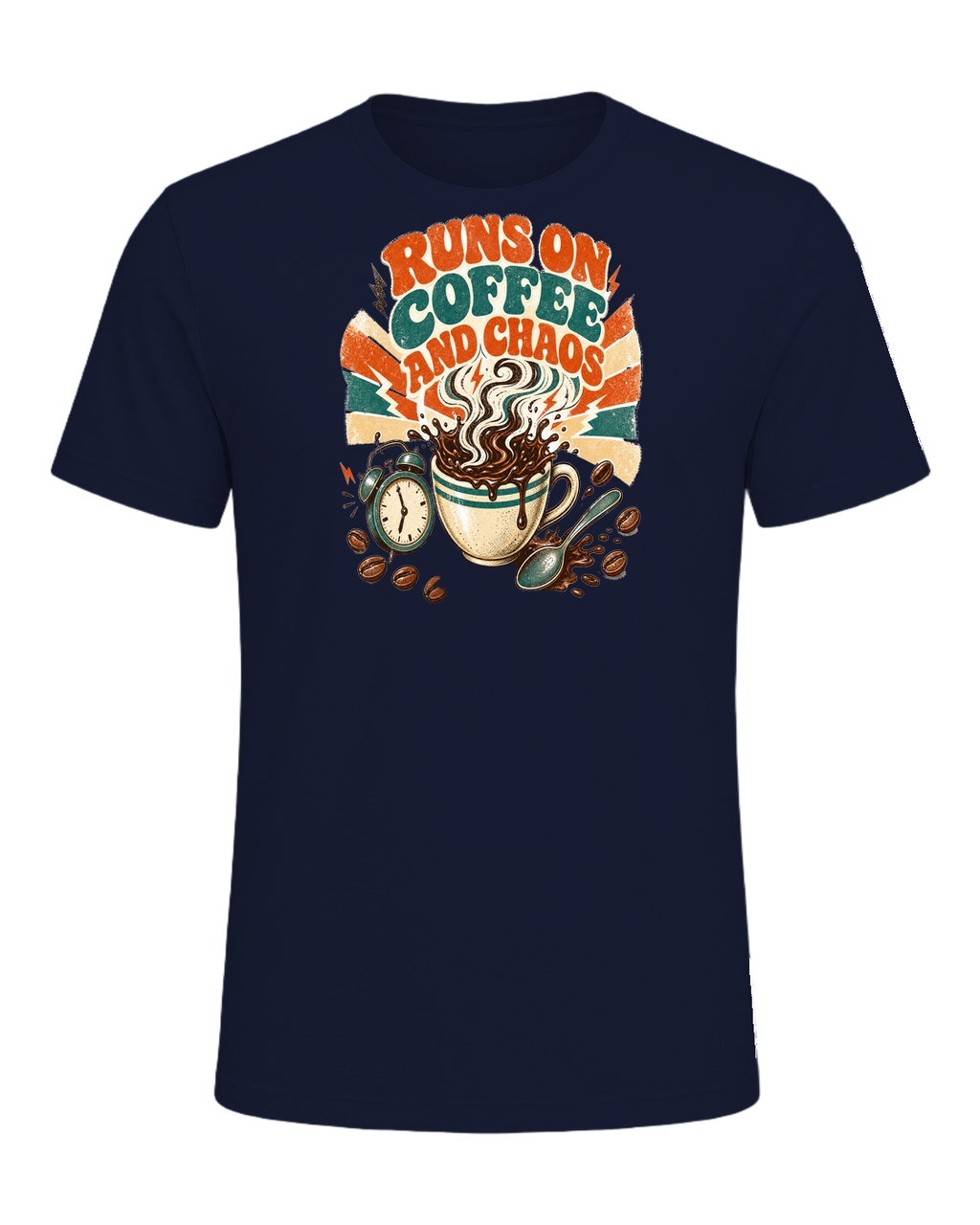 RUNS ON COFFEE AND CHAOS — Navy