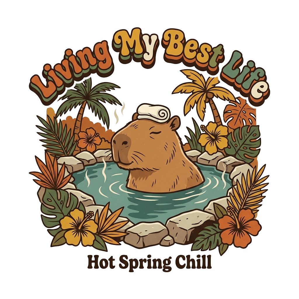 Capybara Chill Vibes