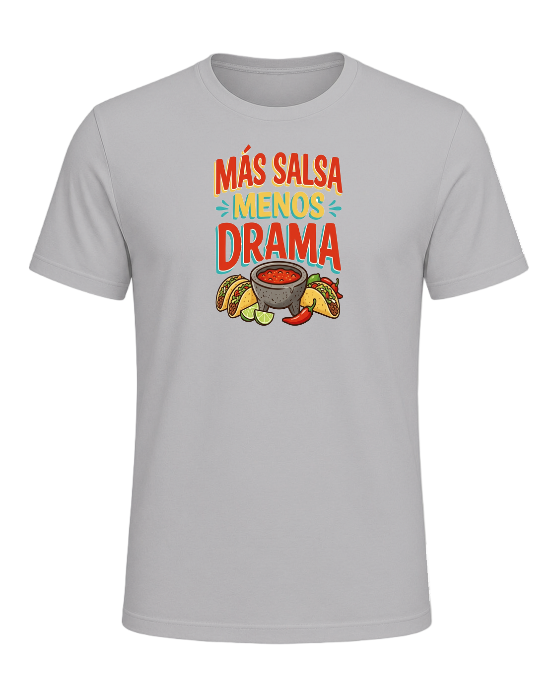 MÁS SALSA MENOS DRAMA — Athletic Heather