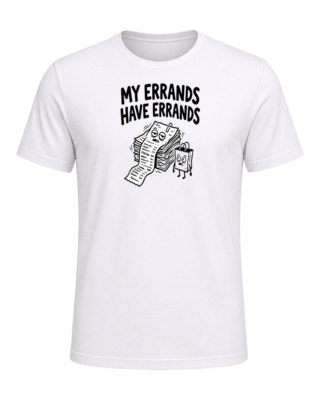 My Errands Have Errands — White