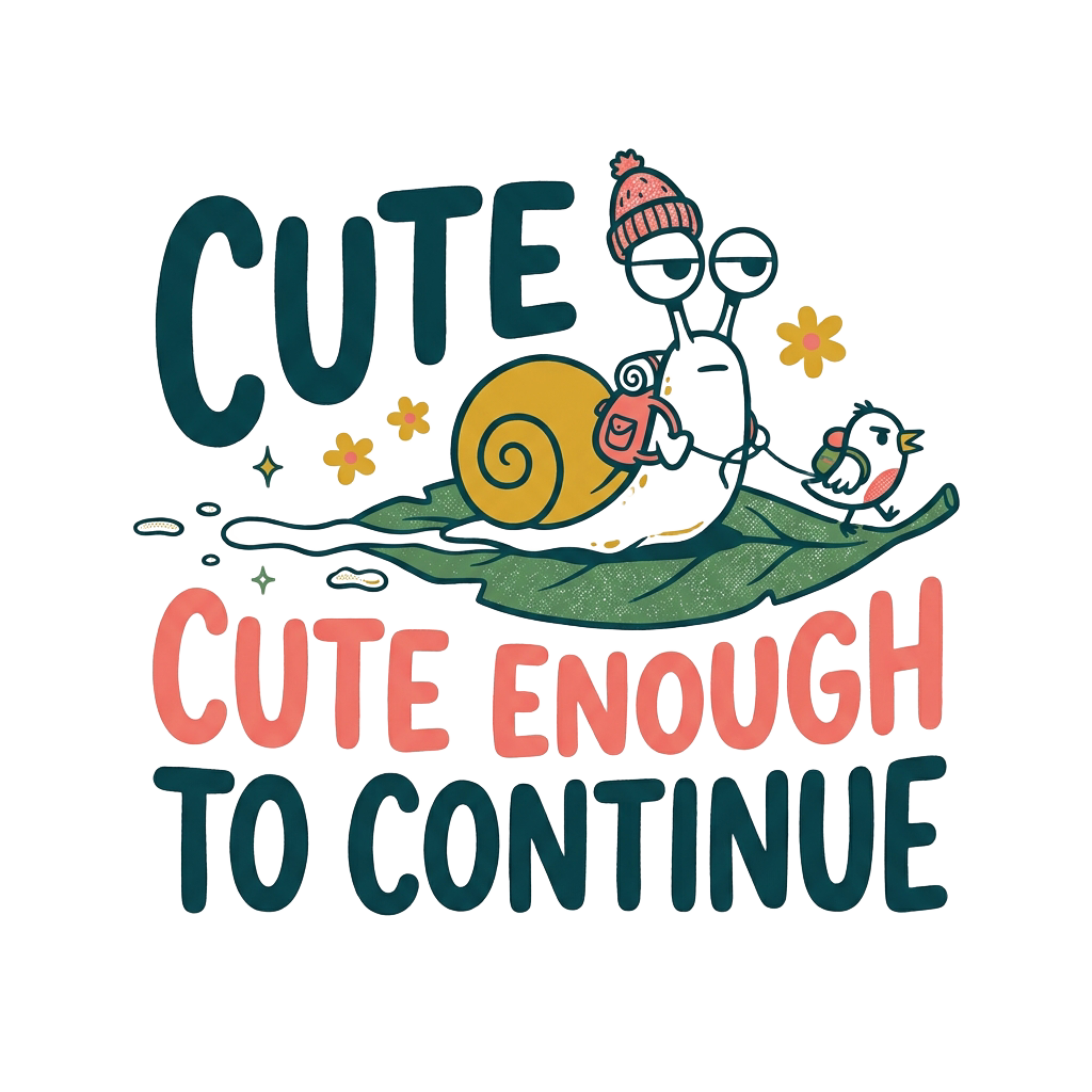 CUTE ENOUGH TO CONTINUE