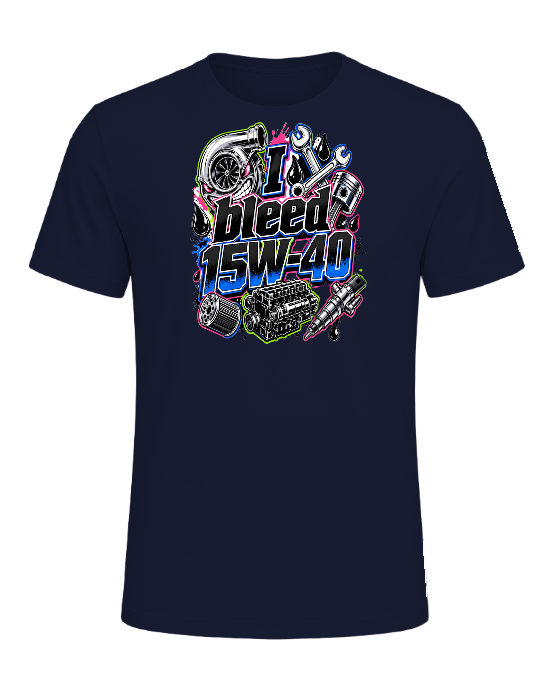I bleed 15W-40 — Navy