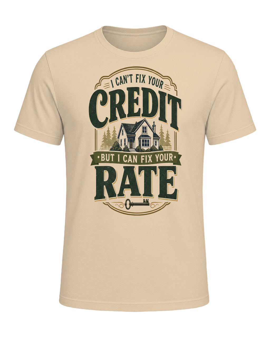 I CAN'T FIX YOUR CREDIT BUT I CAN FIX YOUR RATE — Soft Cream