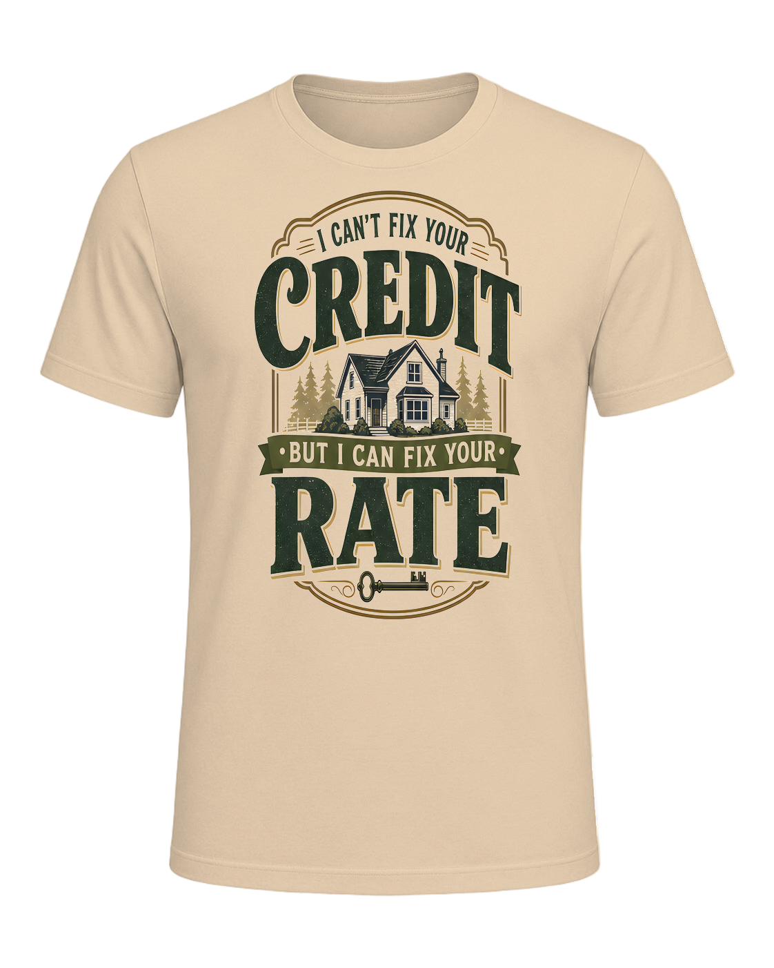 I CAN'T FIX YOUR CREDIT BUT I CAN FIX YOUR RATE — Soft Cream