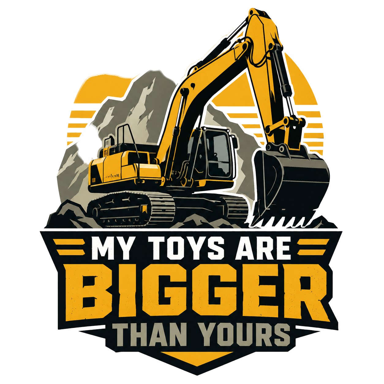 My toys are bigger than yours