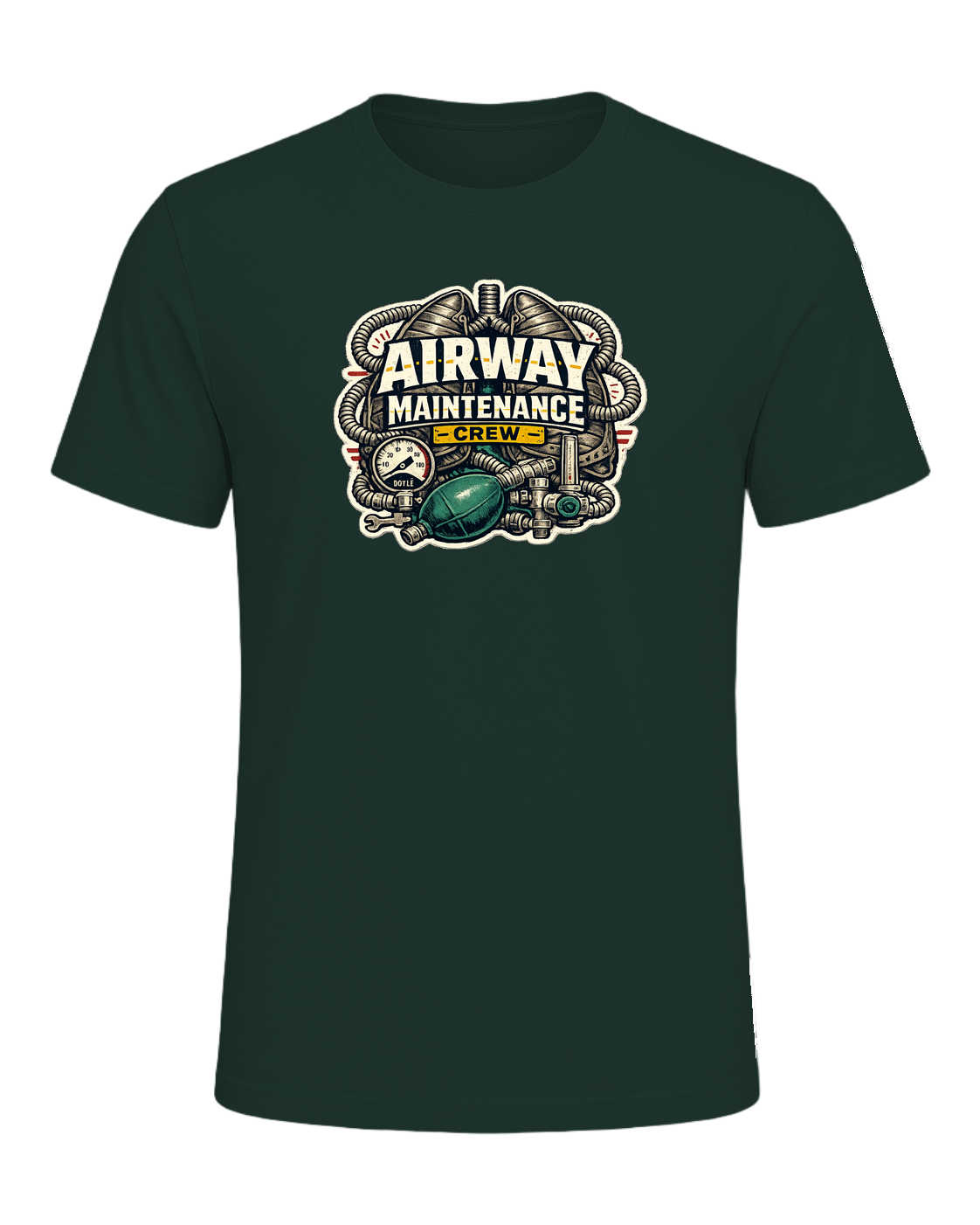 Airway Maintenance Crew Tee — Forest