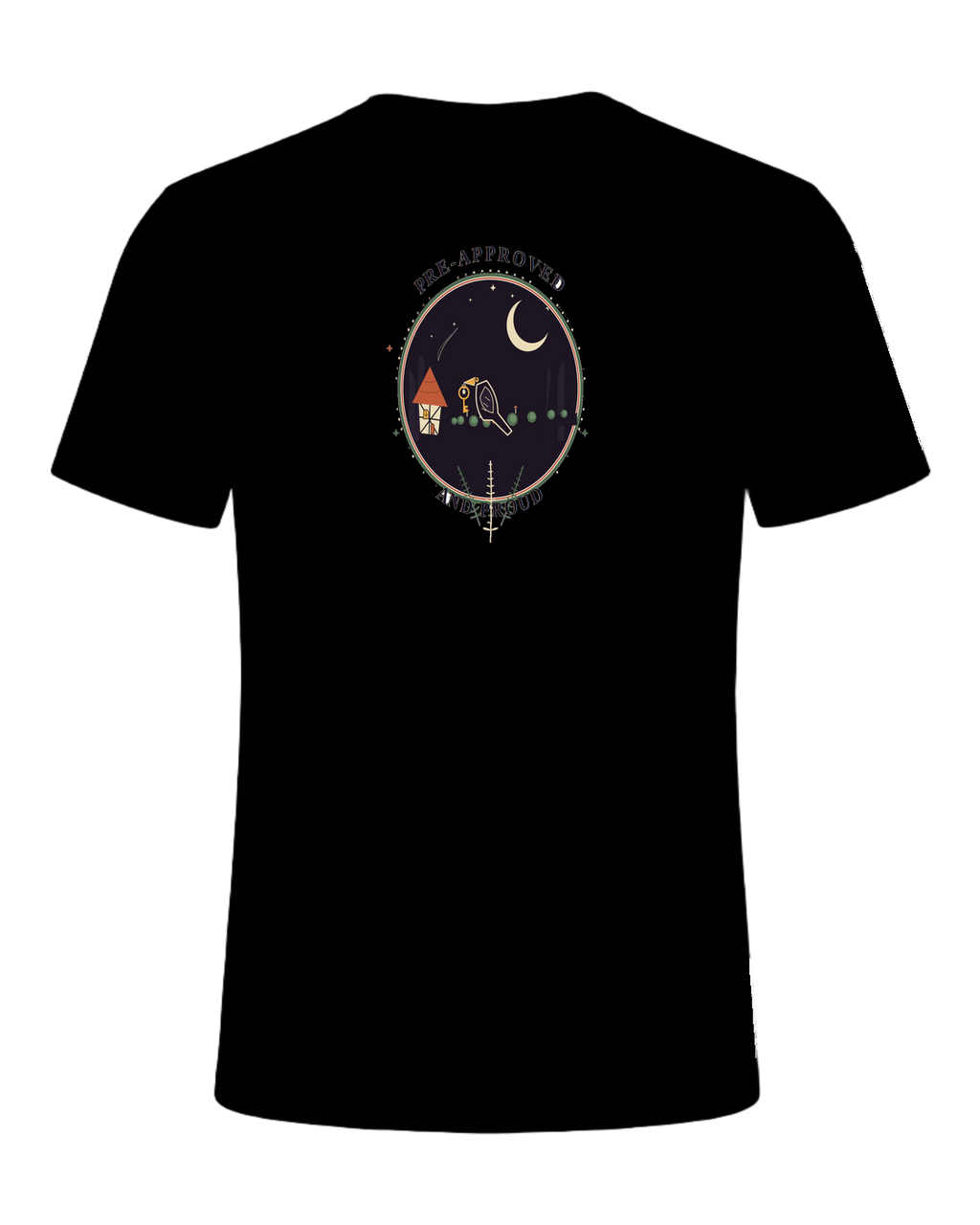 PRE-APPROVED AND PROUD — Black