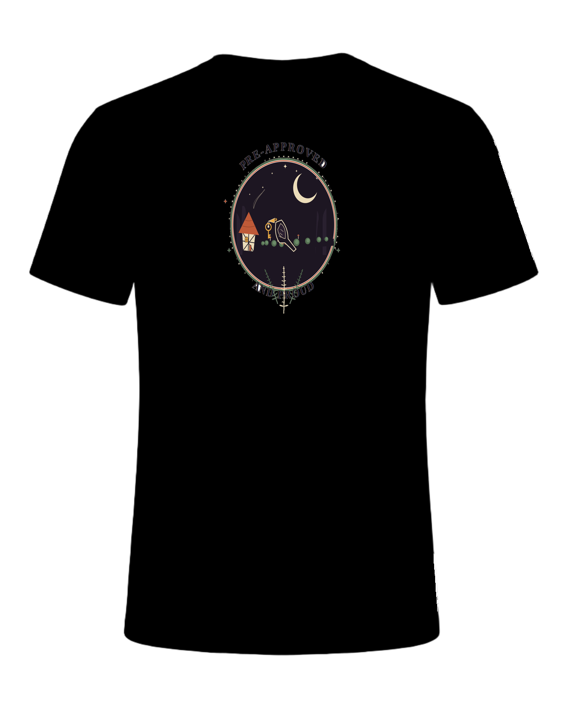 PRE-APPROVED AND PROUD — Black
