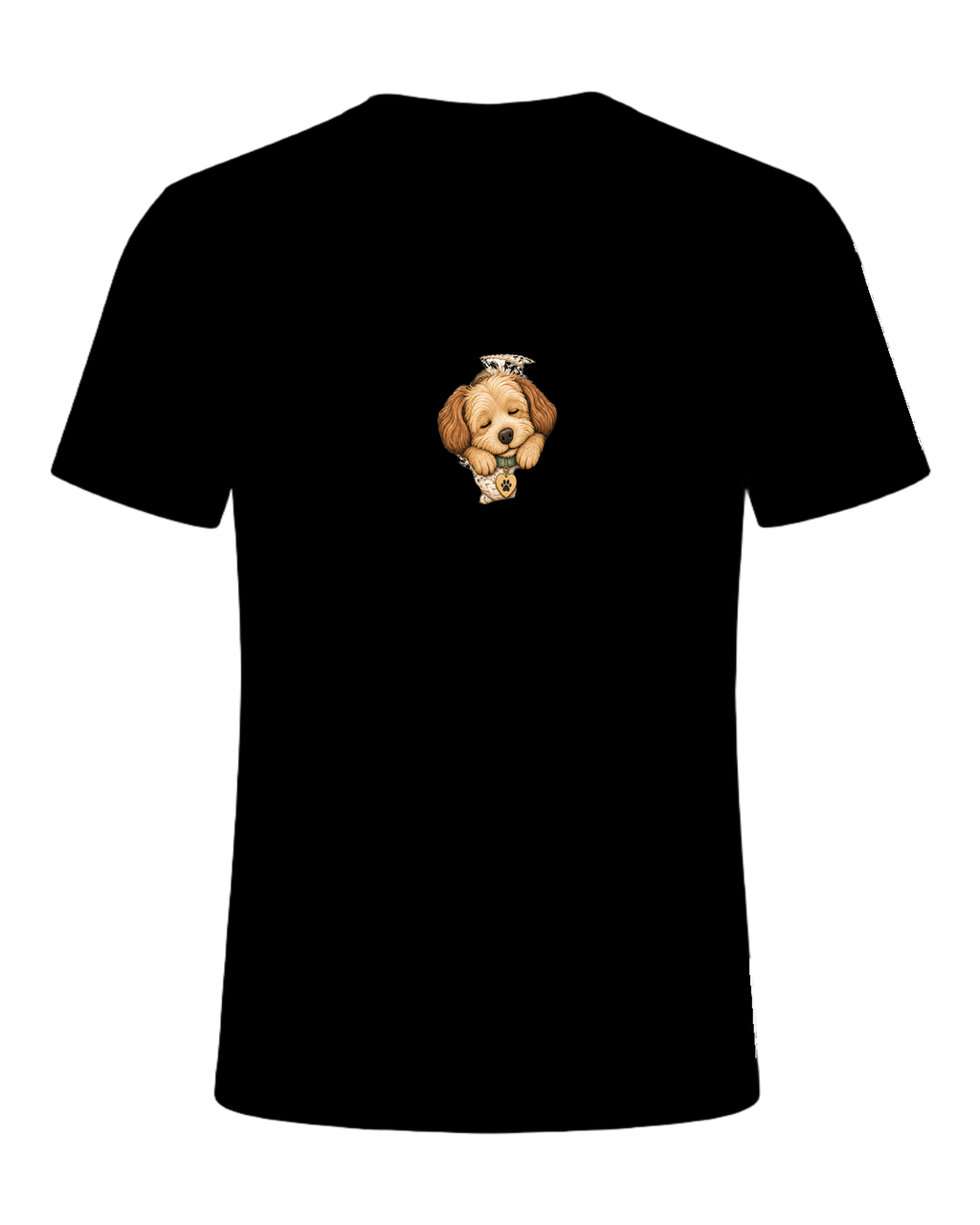 SORRY I'M LATE MY DOG LOOKED COZY — Black