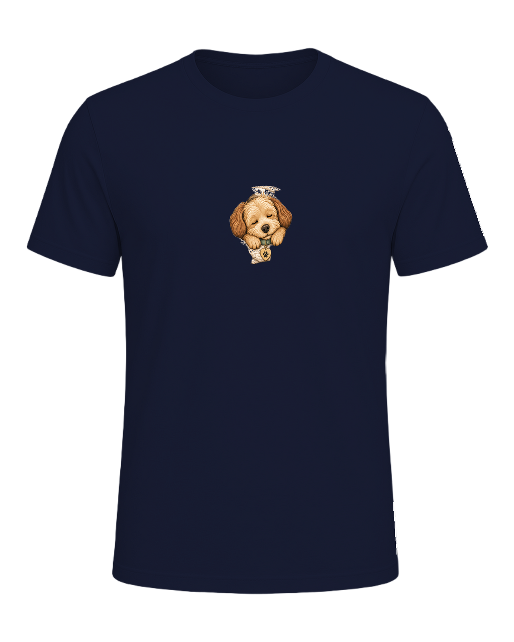SORRY I'M LATE MY DOG LOOKED COZY — Navy