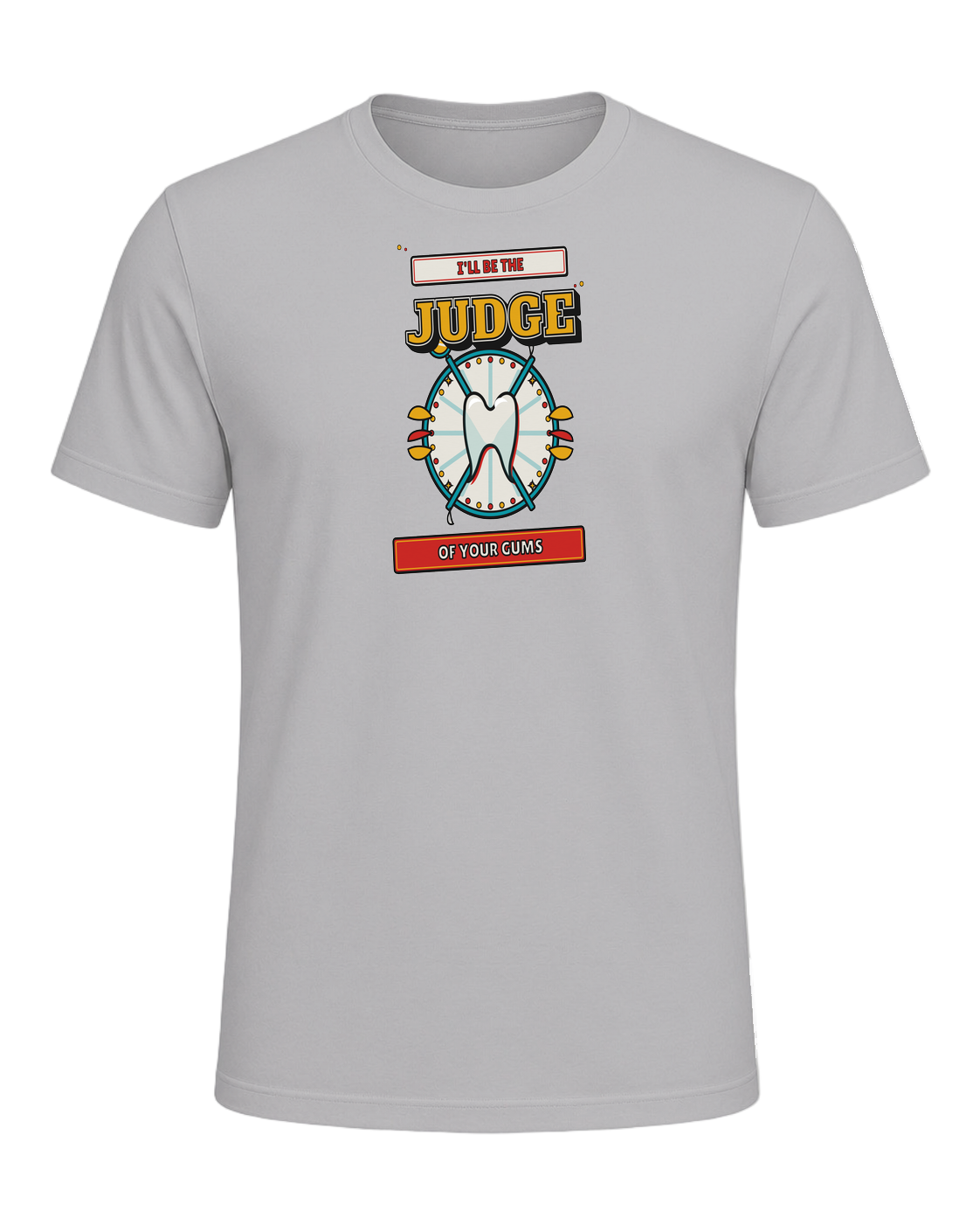 I'll be the judge of your gums — Athletic Heather