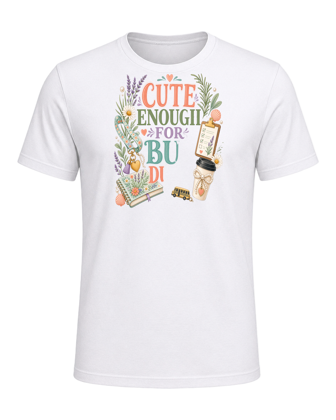 CUTE ENOUGH FOR BUS DUTY — White