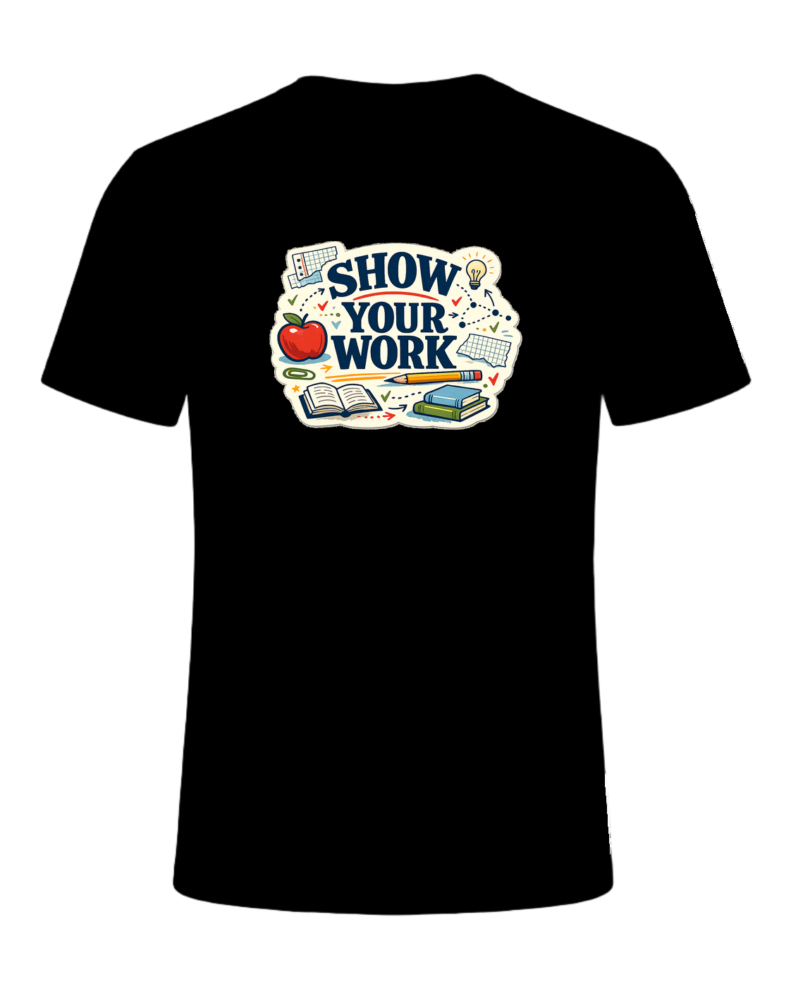 Show Your Work Tee — Black