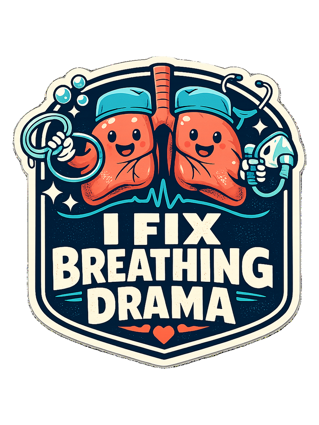 I Fix Breathing Drama Tee