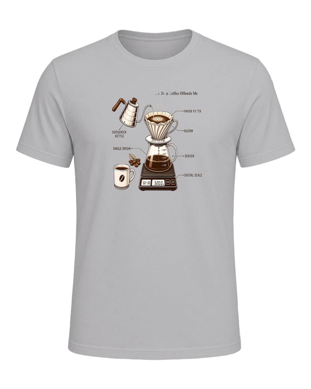 Coffee Snob — Athletic Heather