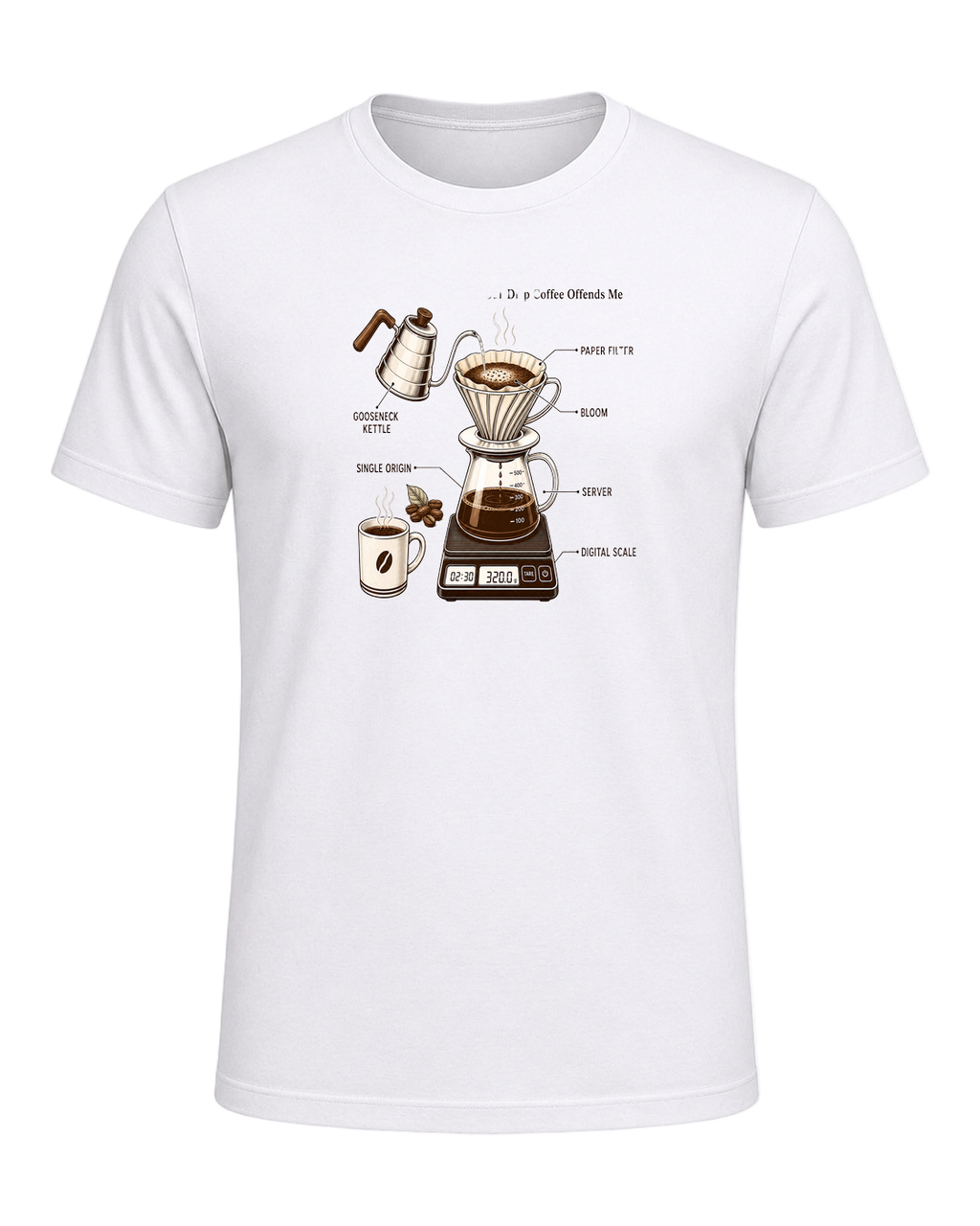 Coffee Snob — White