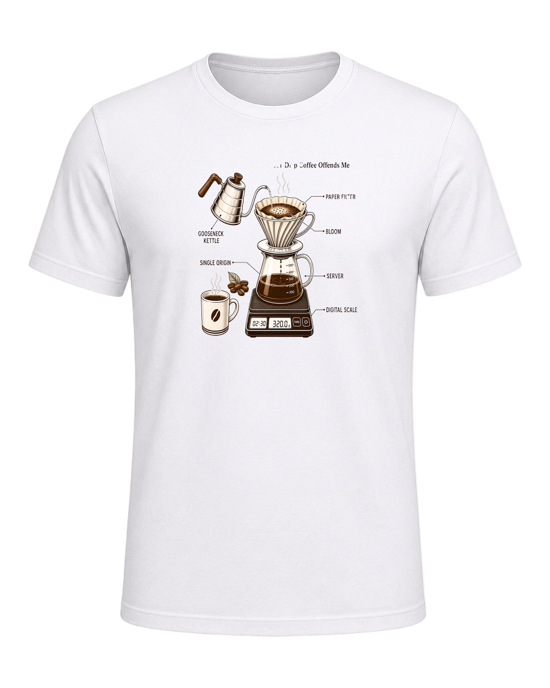 Coffee Snob — White