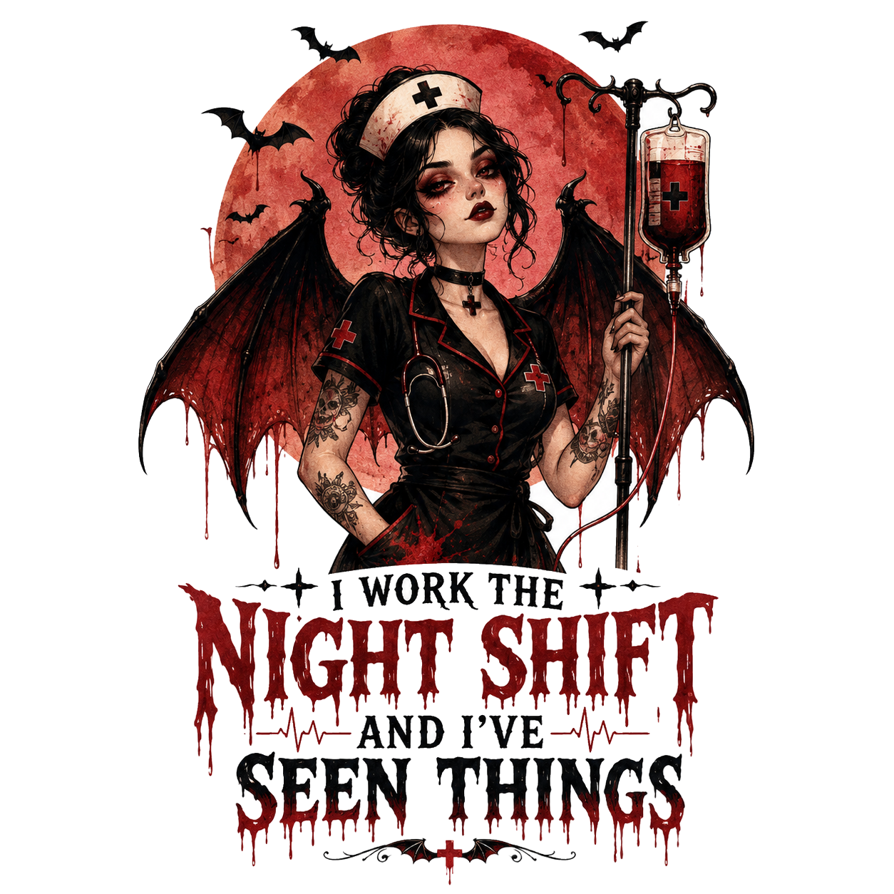 Nurse Night Shift Spooky