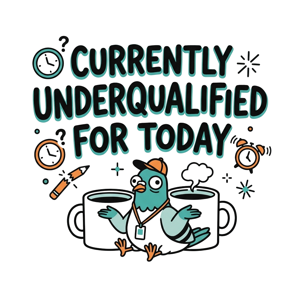 CURRENTLY UNDERQUALIFIED FOR TODAY