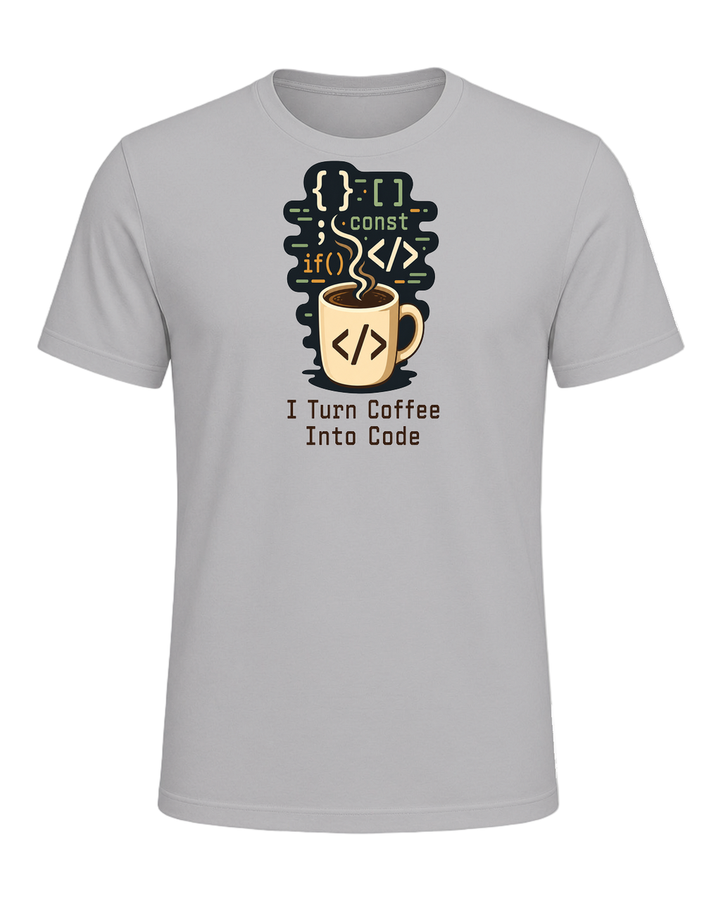 Coffee + Programmer — Athletic Heather