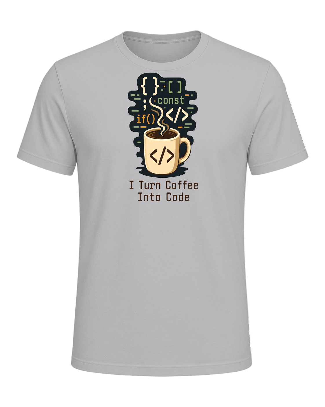 Coffee + Programmer — Athletic Heather