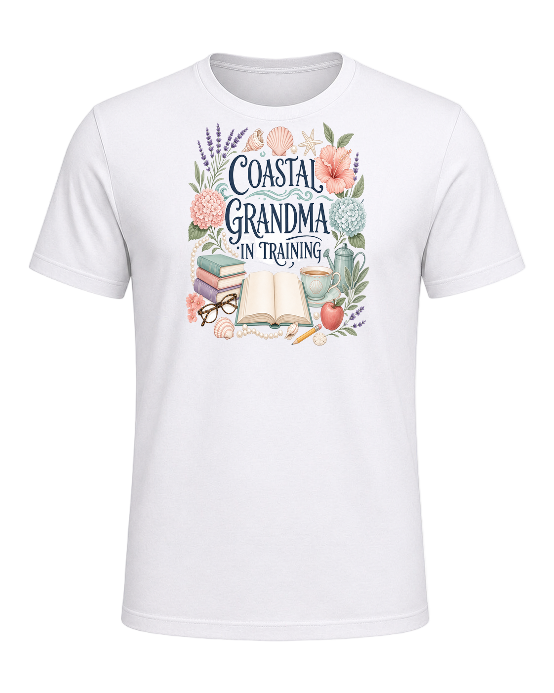 COASTAL GRANDMA IN TRAINING — White
