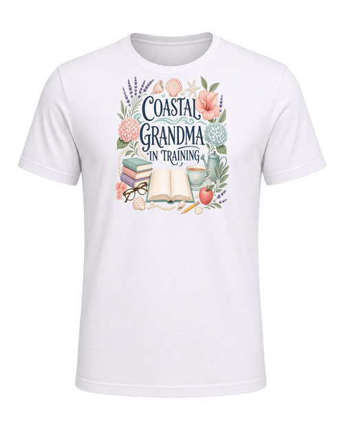 COASTAL GRANDMA IN TRAINING — White