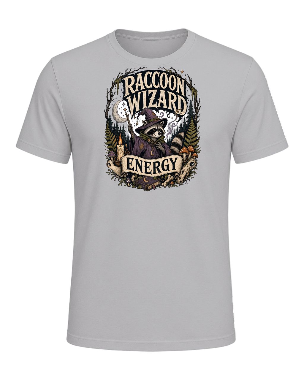 RACCOON WIZARD ENERGY — Athletic Heather