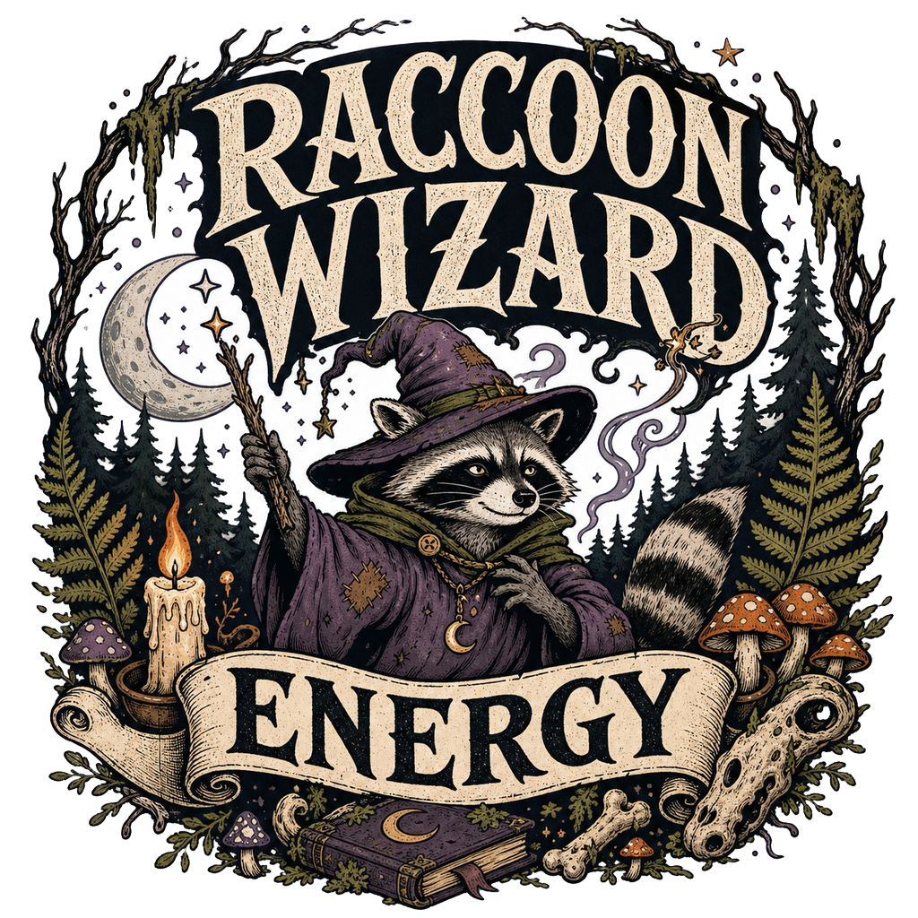 RACCOON WIZARD ENERGY