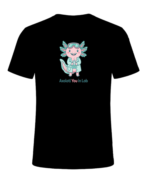 Axolotl Scientist — Black