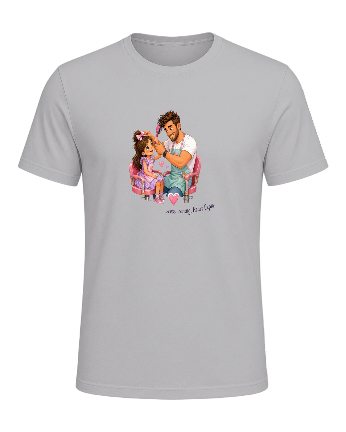 Girl Dad — Athletic Heather
