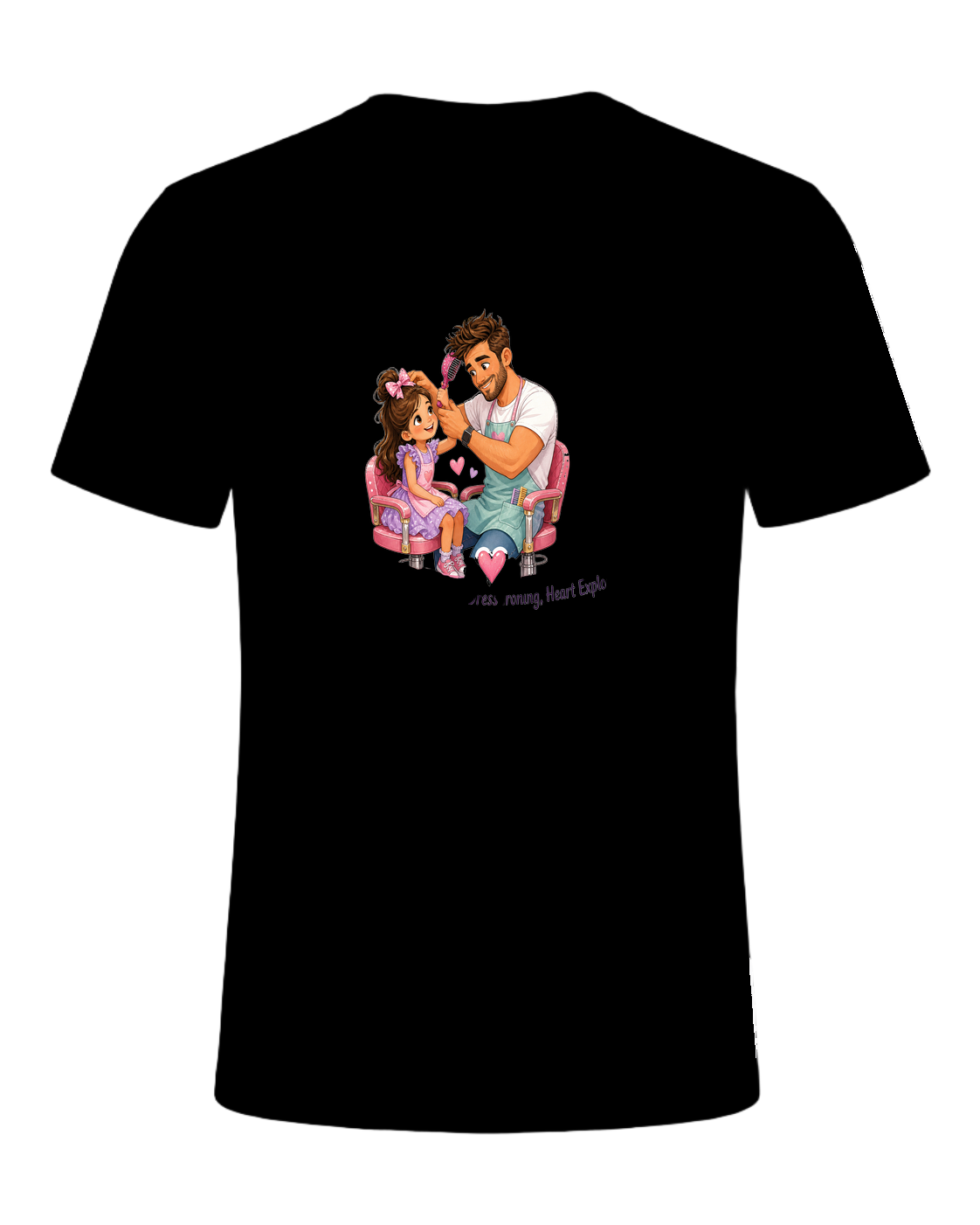 Girl Dad — Black