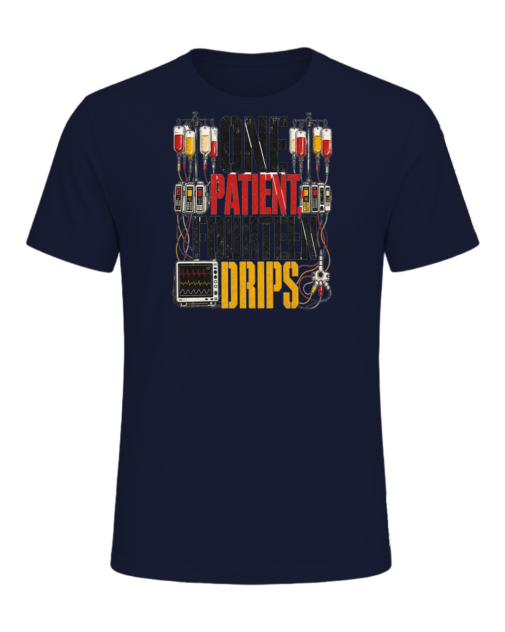 ONE PATIENT, FOURTEEN DRIPS — Navy
