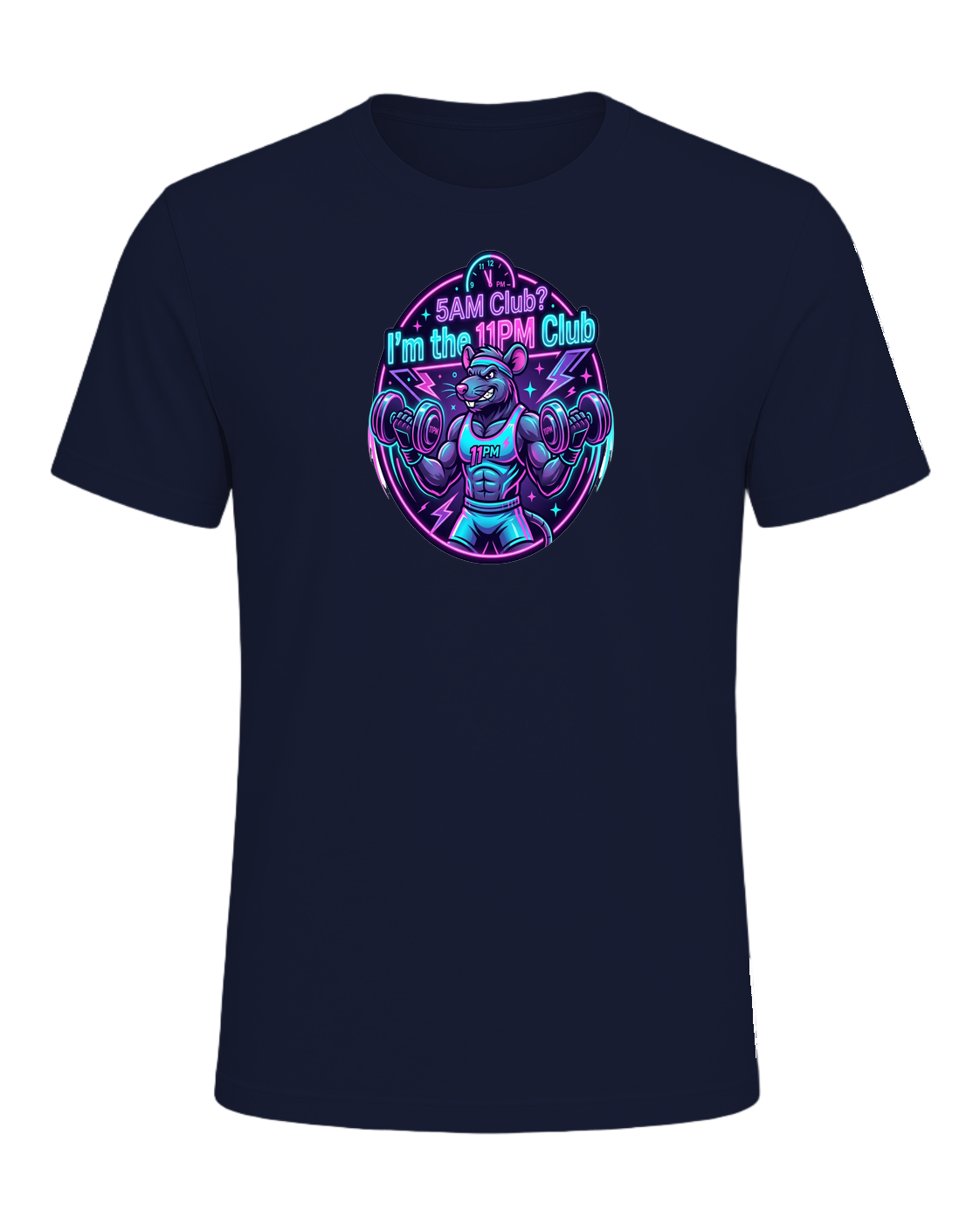 Gym Rat Night Owl — Navy
