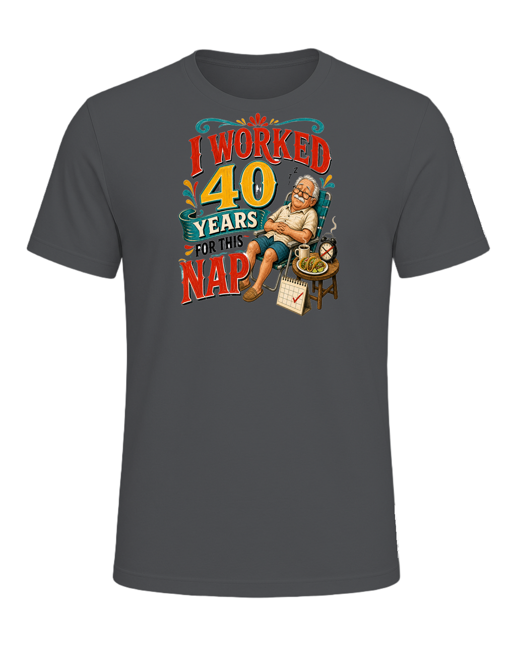 I WORKED 40 YEARS FOR THIS NAP — Asphalt