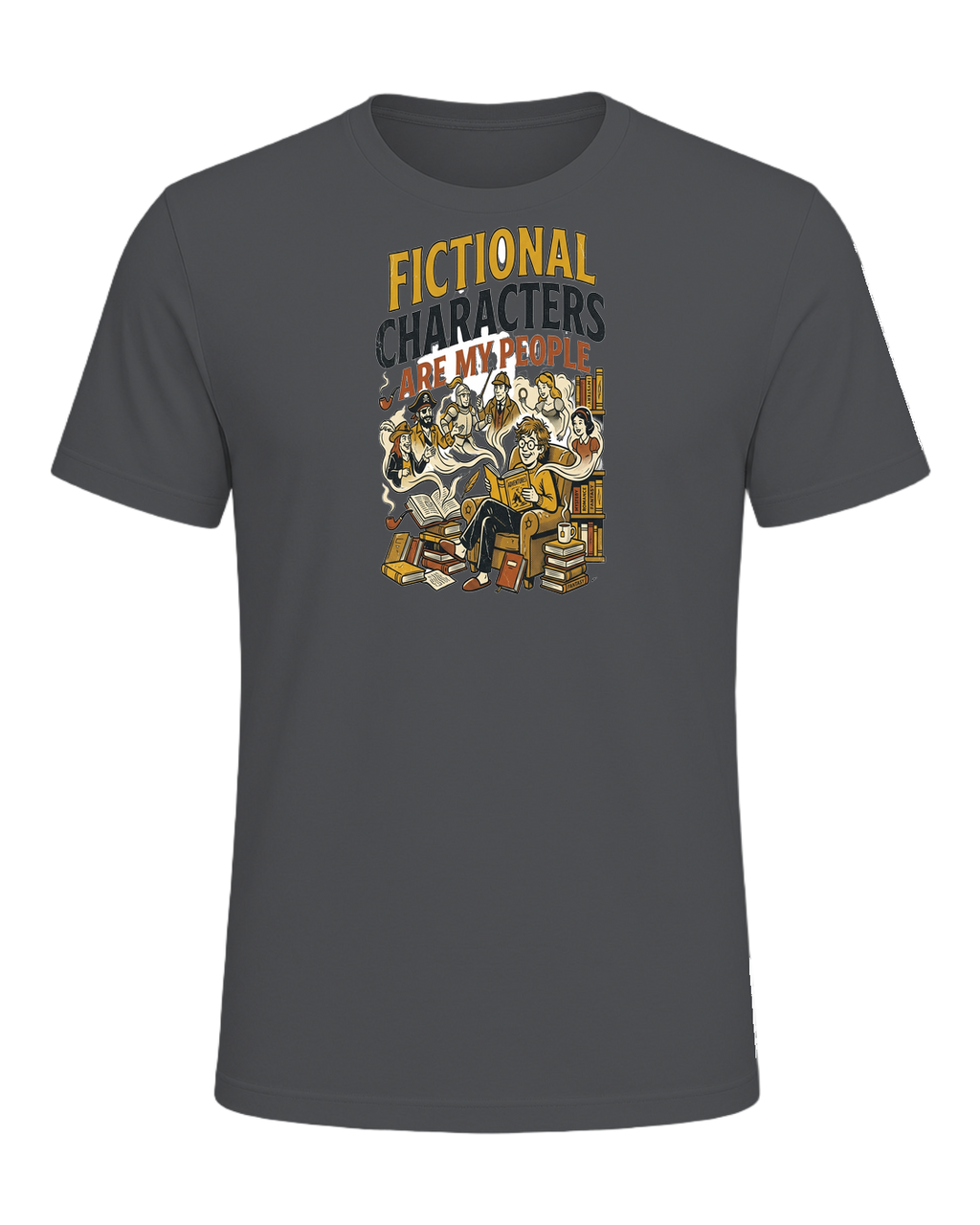 FICTIONAL CHARACTERS ARE MY PEOPLE — Asphalt