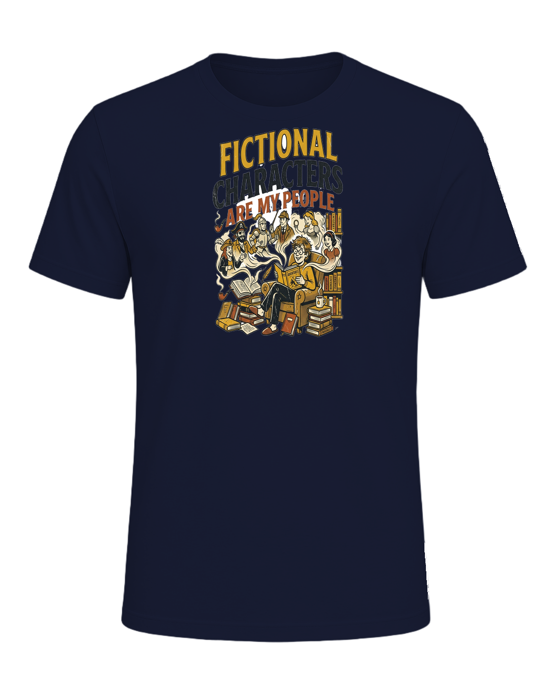 FICTIONAL CHARACTERS ARE MY PEOPLE — Navy