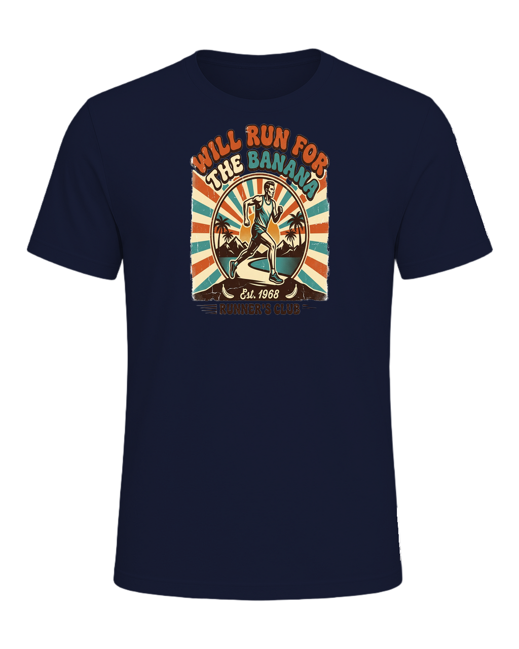 WILL RUN FOR THE BANANA — Navy