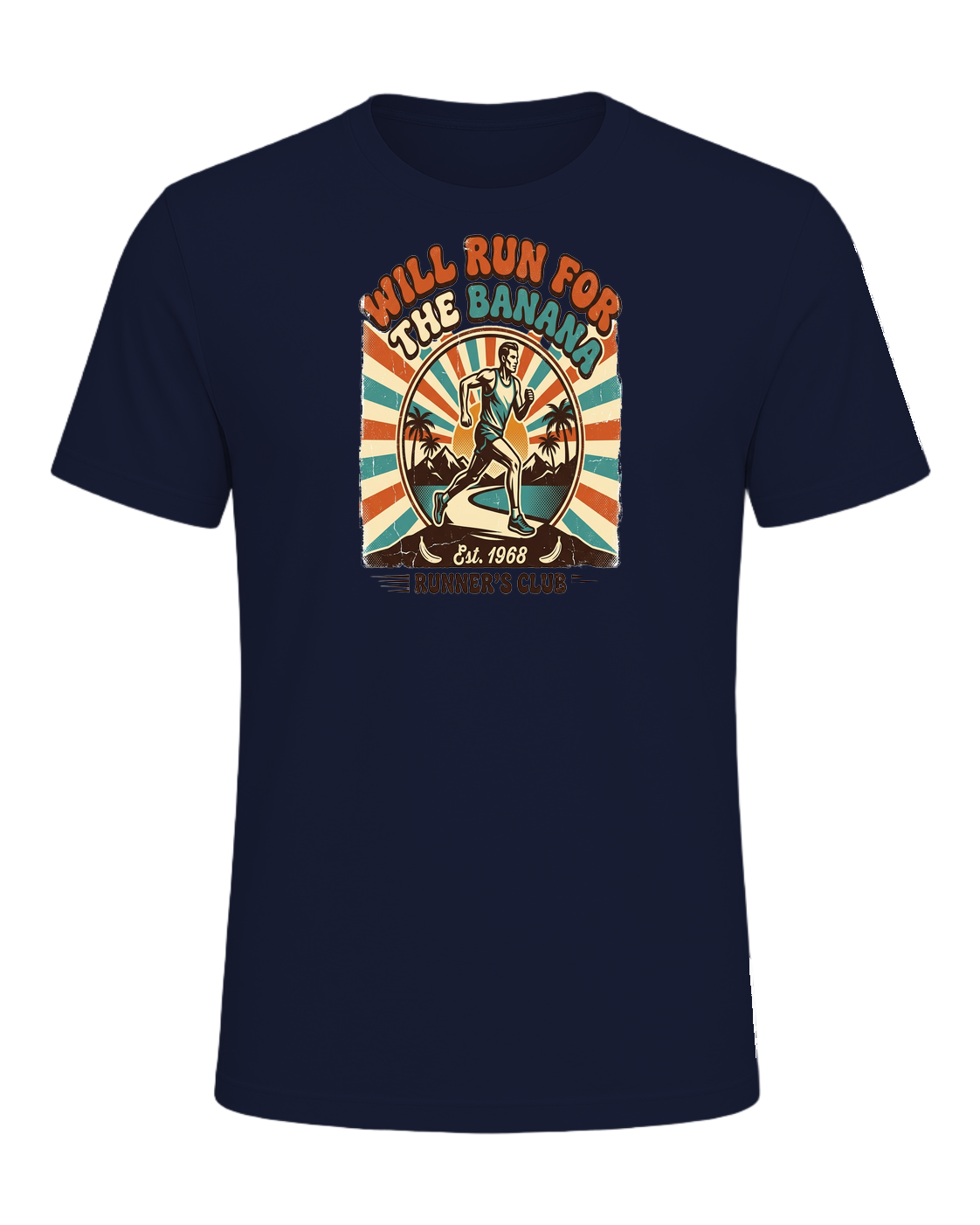 WILL RUN FOR THE BANANA — Navy