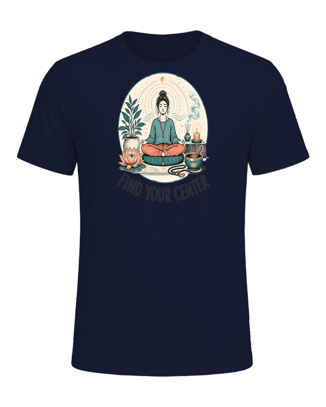 FIND YOUR CENTER — Navy
